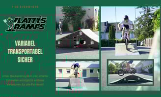 flattys ramps - mobile rampen bmx skateboard