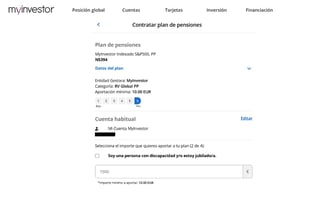 ejemplo contratacion planes de pensiones indexados myinvestor