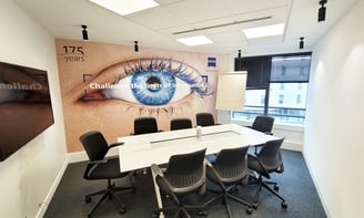 oficina Carl Zeiss Paris, sala de reuniones