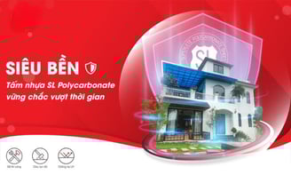 Ưu điểm của tấm nhựa lợp mái chống cháy chất lượng cao