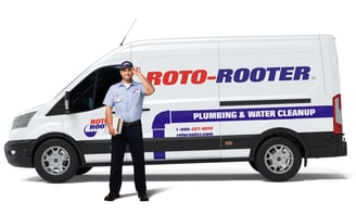 Roto-Rooter Van