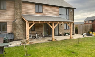 roof on house tiled by Lakes building and plastering services