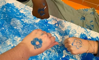 tatouage en peinture