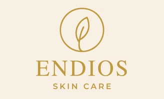 ENDIOS logo Powered by Bhudira | An in-house skincare brand