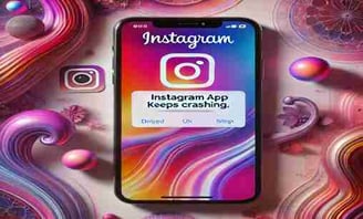 Instagram keeps crashing
