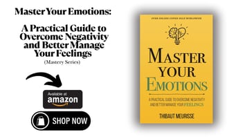 a book cover of master your emotions