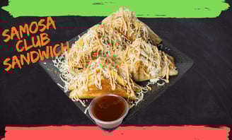 samosa club sandwich