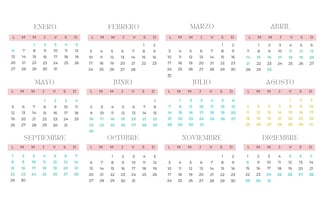 calendario tarifas 2025