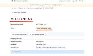 Medpoint AS,Statsforvalteren i oslo,Christer T. Larsen, Majorstuen,Frogner,Ullern,Oslo kommune,Slemdalsveien 1, 0369