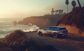 2025 BMW iX at La Jolla
