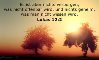 nichts ist verborgen