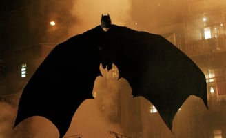 Christian Bale dans Batman begins 