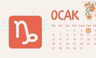 4 ocak oğlak burcu