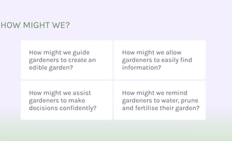 Sunny Patch - How Might We