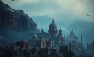 UniverseX - a castle like building with a large tower in the background