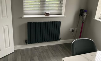 Heating system upgrade with new radiators fitted in Pershore