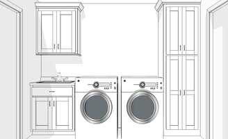 3D Laundry Drawing