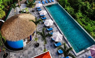 Bali pool tiles