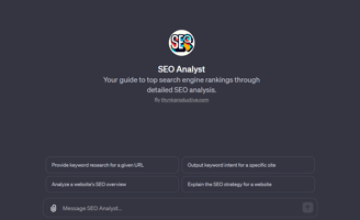 SEO Analyst GPT