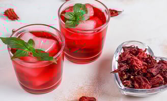 Cha de hibisco