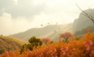 UniverseX - a mountain scene with a tree in the foreground