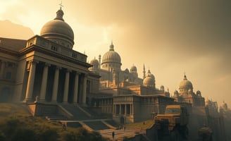 UniverseX - a large building with a large building in the background