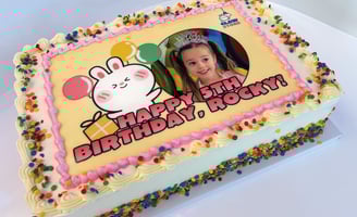Custom Cake from Freed's Bakery for Claw Store
