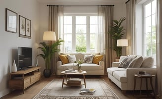Living Room Design Ideas for Small Spaces