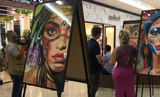 Exposição de Amanda Amorim em foco na cobertura da TV Record