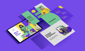 Beispiel Presentation Branding Projekt 2 - 4 Sample bilder