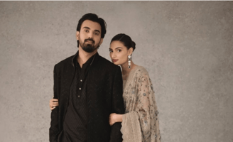 KL Rahu and Athiya Shetty