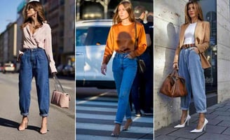CALÇA JEANS MON