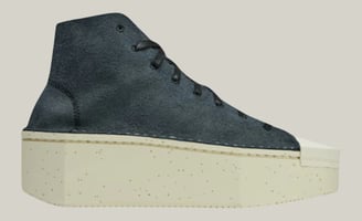 a pair of shoes with a white sole and a blue sneaker adidas Y-3 Kyasu Hi