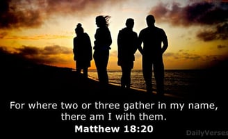 where two or three together befor got, there is god