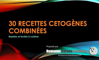 30 recettes cétogènes combinées