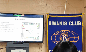 Your Dream Garden presentation at Kiwanis Club of Cosmopolitan Detroit
