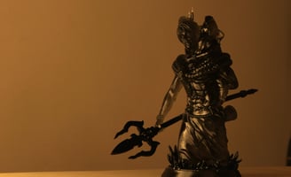 Mythology-inspired Shiv art