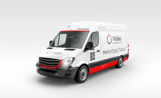 VitaSec Nanorobotics Medical Supply Transport Van