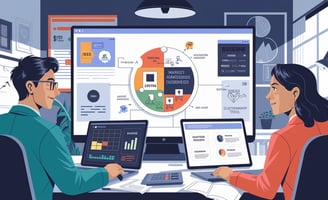 Social page and account management
