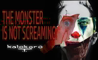 portada del nuevo single de Kalokoro Teke "The Monster is not Screaming"