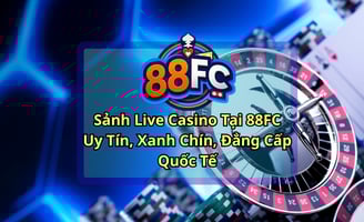 Giới Thiệu Casino Nhà Cái 88FC – Live Casino Đẳng Cấp, Uy Tín & Xanh Chín