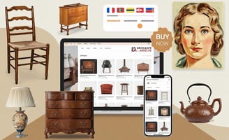 MarketPlace, boutique en ligne, vente d'objets anciens sur le Net