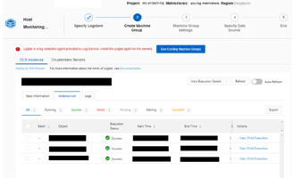 Alibaba Log Service deployment for ECS