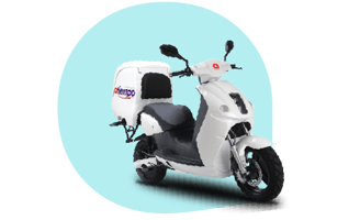 Moto para servicio de gestoría en Montevideo - Atiempo Group