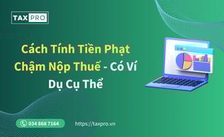 cach tinh tien phat cham nop thue