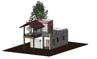 house elevation design in dumka