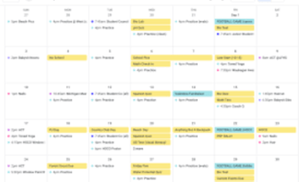 calender view