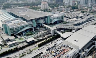 Alt: "Rapid Transit System (RTS) station connecting Johor Bahru to Singapore" Alt: "RTS Link Bukit C
