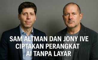 Sam Altman dan Jony Ive Ciptakan Perangkat AI Tanpa Layar yang Siap Merevolusi Dunia Teknologi | NuntiaNews