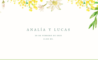 muestra 2 invitación web de boda - celebra.click